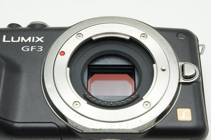 良品 Panasonic パナソニック LUMIX DMC-GF3 ボディ ミラーレス一眼カメラ エスプリブラック 251222t