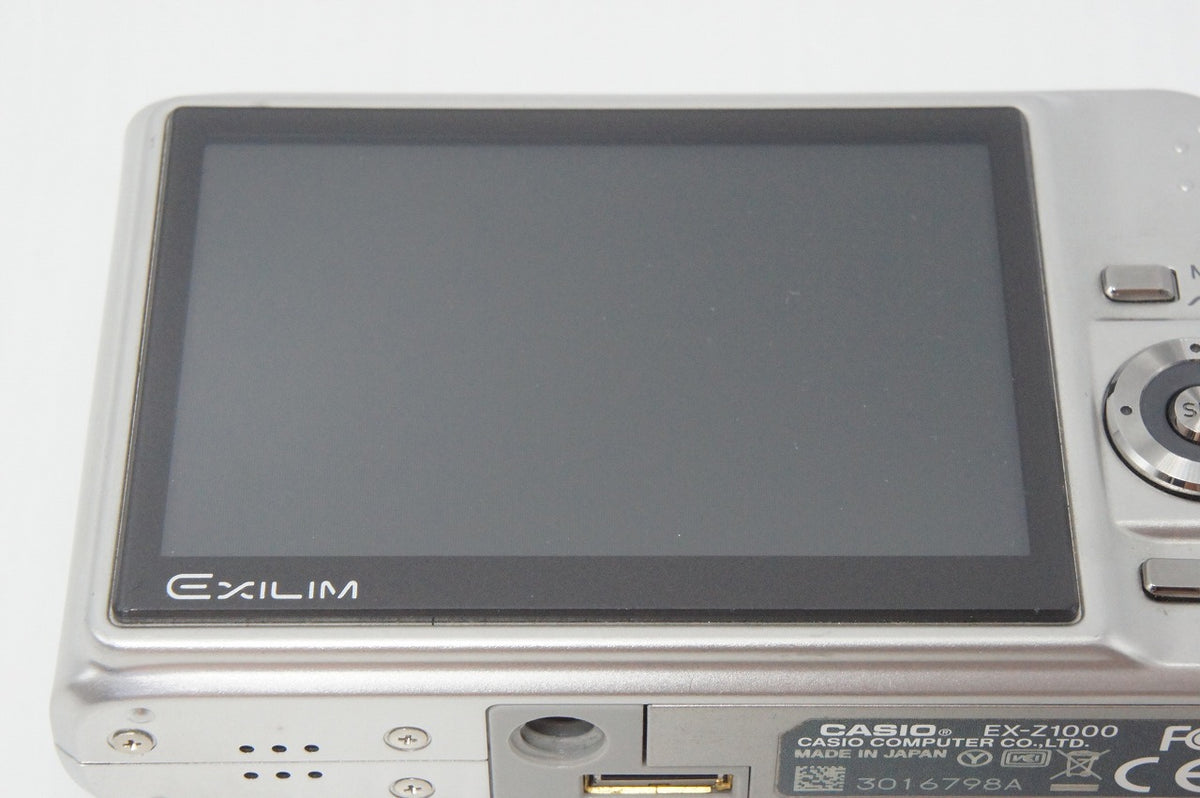 CASIO カシオ EXILIM EX-Z1000 コンパクトデジタルカメラ シルバー 260917j