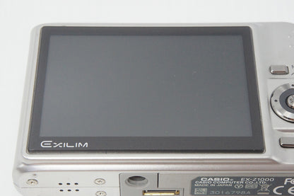 CASIO カシオ EXILIM EX-Z1000 コンパクトデジタルカメラ シルバー 260917j