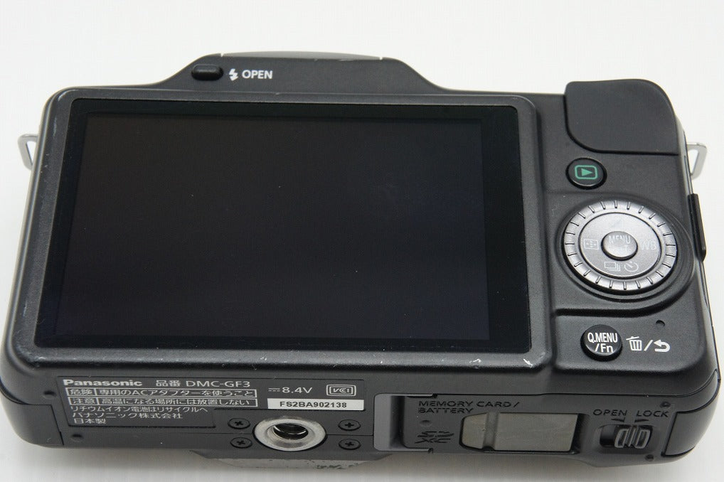 良品 Panasonic パナソニック LUMIX DMC-GF3 ボディ ミラーレス一眼カメラ エスプリブラック 260818sa