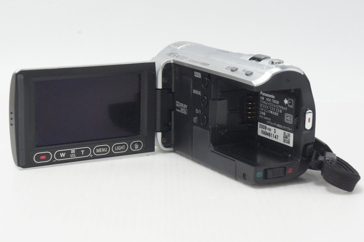 良品 Panasonic パナソニック HDC-TM30 デジタルビデオカメラ プラチナシルバー 260917k