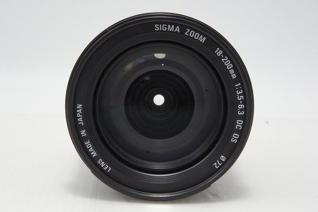 良品 SIGMA シグマ AF 18-200mm F3.5-6.3 DC OS Canon キヤノン EFマウント APS-C ズームレンズ 260402aa