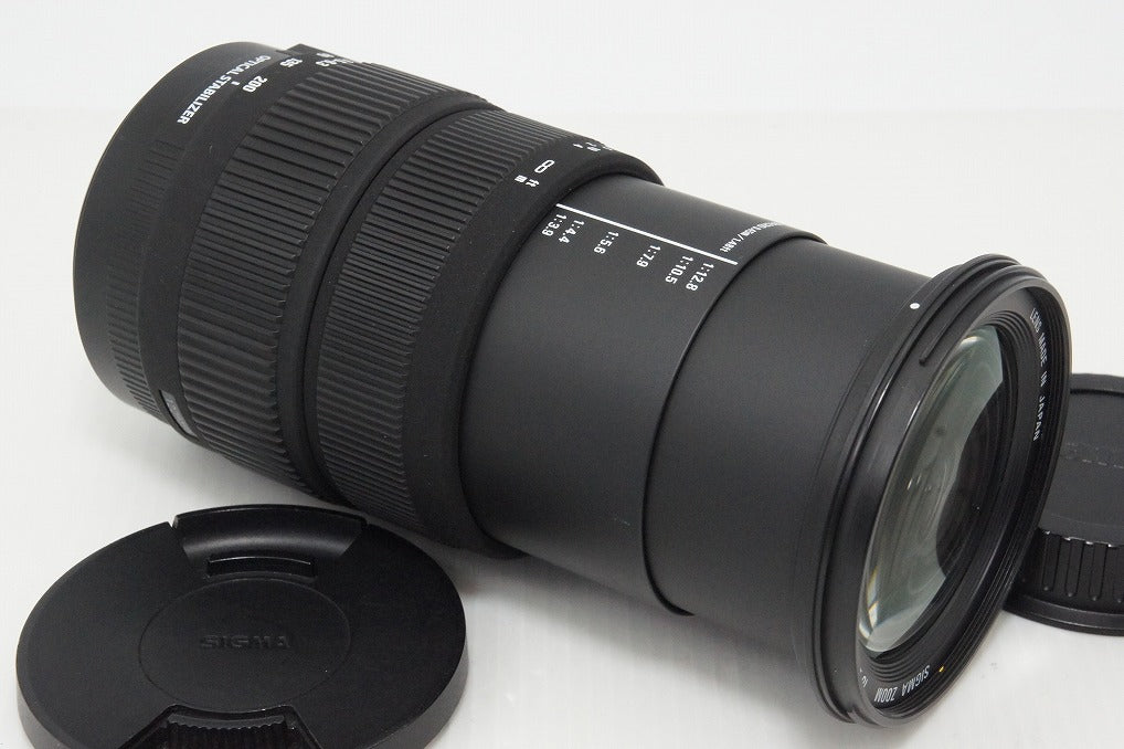 良品 SIGMA シグマ AF 18-200mm F3.5-6.3 DC OS Canon キヤノン EFマウント APS-C ズームレンズ 260402aa