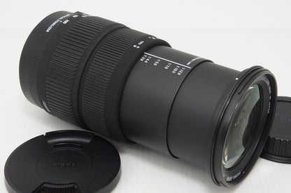 良品 SIGMA シグマ AF 18-200mm F3.5-6.3 DC OS Canon キヤノン EFマウント APS-C ズームレンズ 260402aa