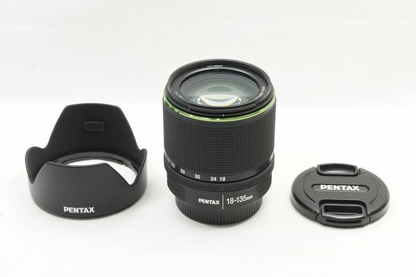 美品 ペンタックス smc PENTAX DA 18-135mm F3.5-5.6 ED AL IF DC WR ズームレンズ フード付 250115h