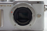良品 OLYMPUS オリンパス PEN E-PL8 ボディ ミラーレス一眼カメラ ホワイト 元箱付 250402aa