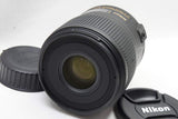 美品 Nikon ニコン AF-S Micro NIKKOR 60mm F2.8G ED 単焦点レンズ フード付 250115k