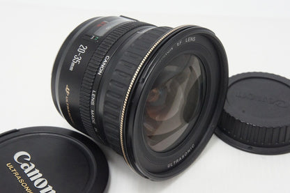 美品 Canon キヤノン EF 20-35mm F3.5-4.5 USM フルサイズ ズームレンズ 260605d