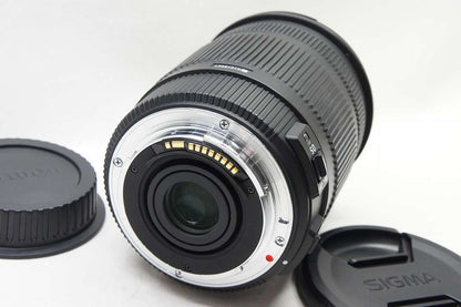 SIGMA シグマ 18-250mm F3.5-6.3 DC OS HSM Canon キヤノン EFマウント APS-C フード付 250621e
