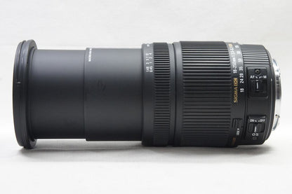 SIGMA シグマ 18-250mm F3.5-6.3 DC OS HSM Canon キヤノン EFマウント APS-C フード付 250621e