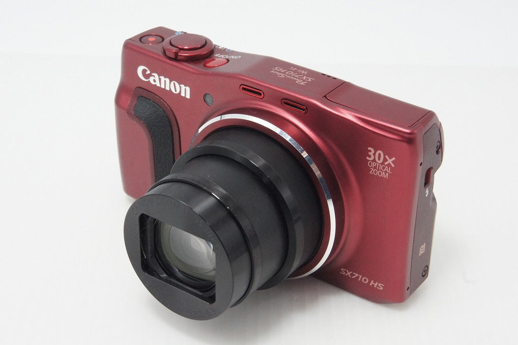 Excellent Condition Canon PowerShot SX710 HS Compact Digital Camera Red with Original Box 260605e