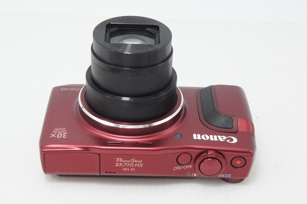 Excellent Condition Canon PowerShot SX710 HS Compact Digital Camera Red with Original Box 260605e