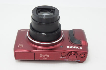 Excellent Condition Canon PowerShot SX710 HS Compact Digital Camera Red with Original Box 260605e