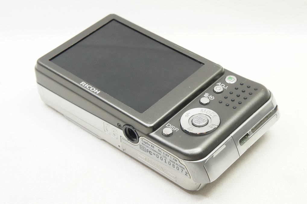 訳あり品 RICOH リコー Caplio R6 コンパクトデジタルカメラ シルバー 250621p