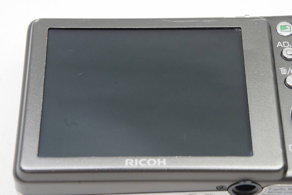 訳あり品 RICOH リコー Caplio R6 コンパクトデジタルカメラ シルバー 250621p