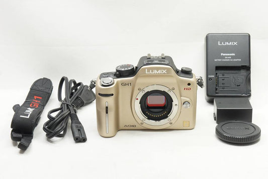 良品 Panasonic LUMIX DMC-GH1 ボディ ミラーレス一眼カメラ コンフォートゴールド 250621k