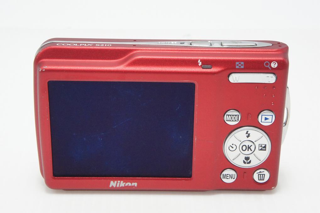 Nikon ニコン COOLPIX S210 コンパクトデジタルカメラ レッド 260918ag
