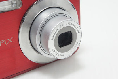 Nikon ニコン COOLPIX S210 コンパクトデジタルカメラ レッド 260918ag