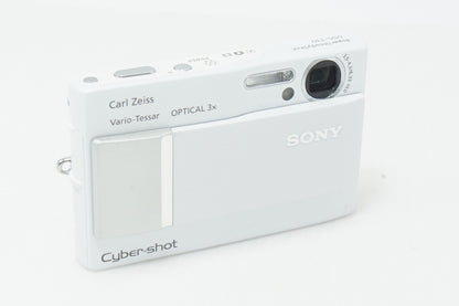 美品 SONY ソニー Cyber-shot DSC-T10 コンパクトデジタルカメラ ホワイト 260604n