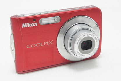 Nikon ニコン COOLPIX S210 コンパクトデジタルカメラ レッド 260918ag