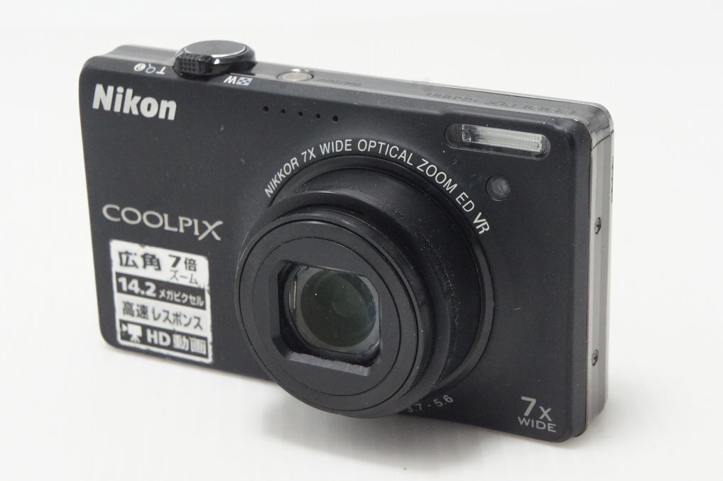 Nikon ニコン COOLPIX S6000 コンパクトデジタルカメラ ノーブルブラック 260824b