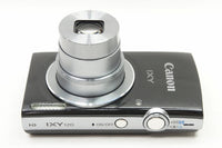 良品 Canon キヤノン IXY 120 コンパクトデジタルカメラ ブラック 元箱付 240327n