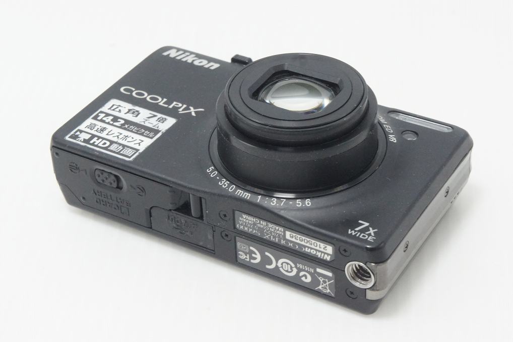 Nikon ニコン COOLPIX S6000 コンパクトデジタルカメラ ノーブルブラック 260824b