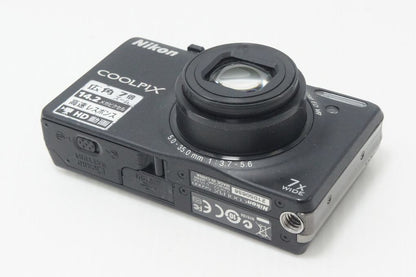 Nikon ニコン COOLPIX S6000 コンパクトデジタルカメラ ノーブルブラック 260824b
