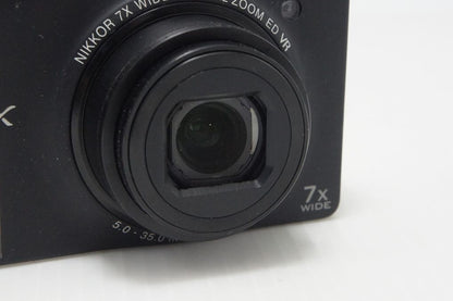 Nikon ニコン COOLPIX S6000 コンパクトデジタルカメラ ノーブルブラック 260824b