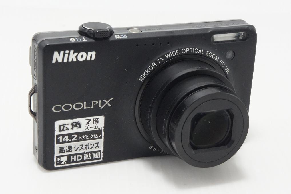 Nikon ニコン COOLPIX S6000 コンパクトデジタルカメラ ノーブルブラック 260824b