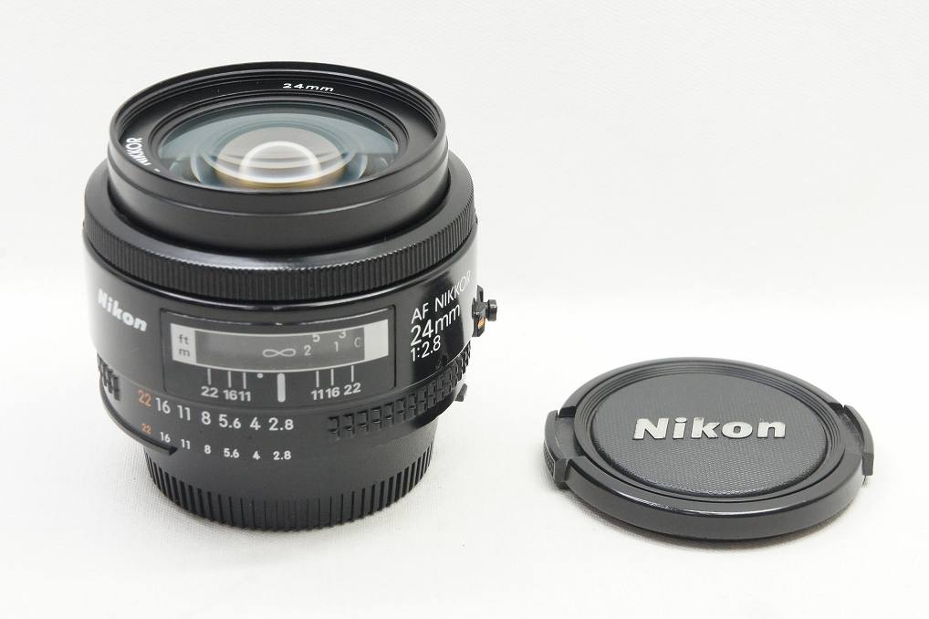 Nikon ニコン AF NIKKOR 24mm F2.8 Nikon 24Mm F2.8D Af Nikkor Lens Black: : Electronics