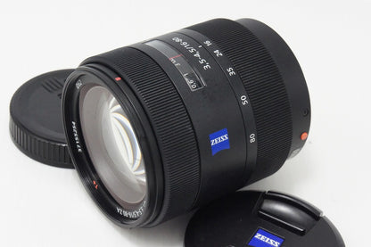 Excellent SONY Vario-Sonnar T* DT 16-80mm F3.5-4.5 ZA SAL1680Z MINOLTA α mount APS-C zoom lens with hood 260605f