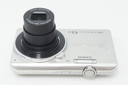 美品 CASIO カシオ EXILIM EX-ZS35 コンパクトデジタルカメラ シルバー 260608c