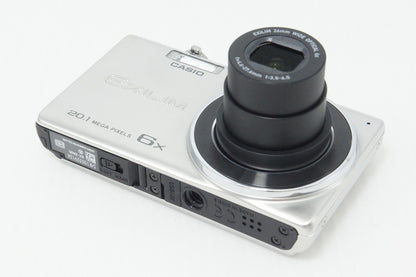美品 CASIO カシオ EXILIM EX-ZS35 コンパクトデジタルカメラ シルバー 260608c