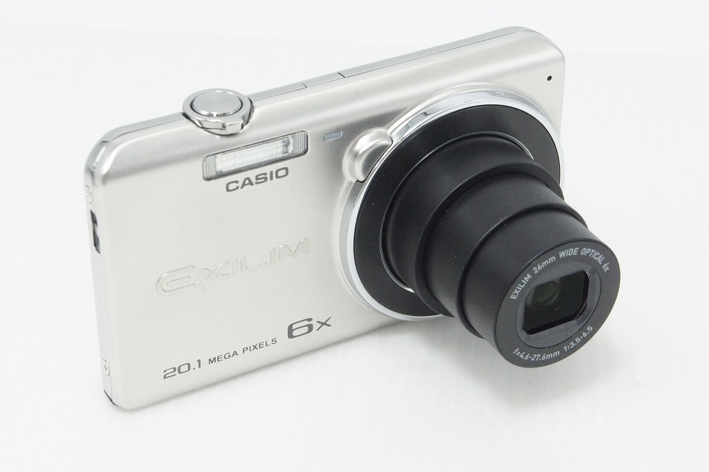 美品 CASIO カシオ EXILIM EX-ZS35 コンパクトデジタルカメラ シルバー 260608c