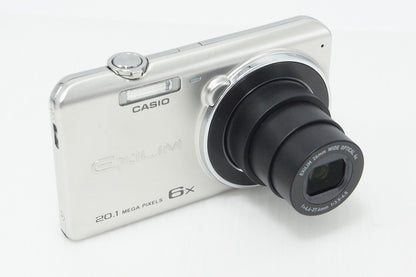 美品 CASIO カシオ EXILIM EX-ZS35 コンパクトデジタルカメラ シルバー 260608c