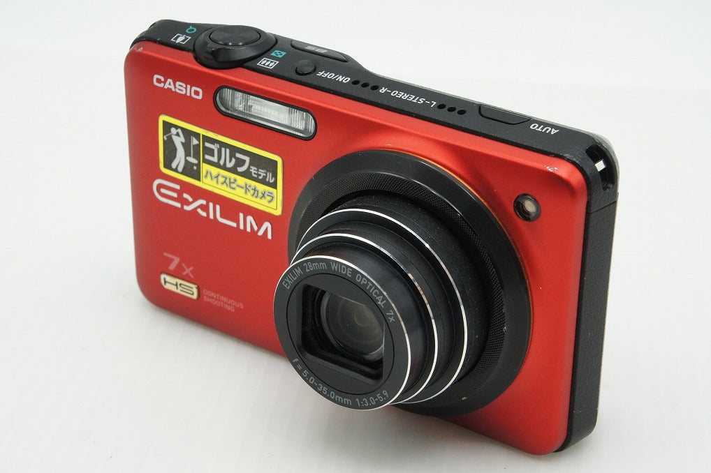 CASIO EXILIM コンパクトデジタルカメラ レッド EX-FC200S CASIO カシオ EXILIM EX-FC200S コンパクトデジタルカメラ レッド