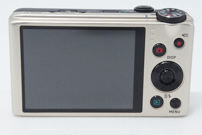 美品 CASIO カシオ HIGH SPEED EXILIM EX-ZR300 コンパクトデジタルカメラ ゴールド 元箱付 260408c