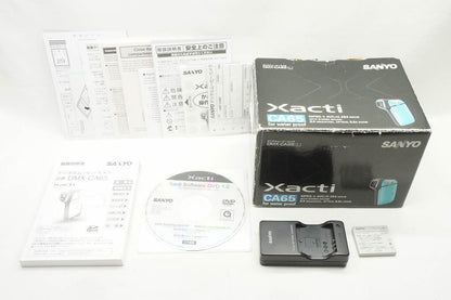 SANYO サンヨー Xacti DMX-CA65 デジタルビデオカメラ マリンブルー 元箱付 250623f