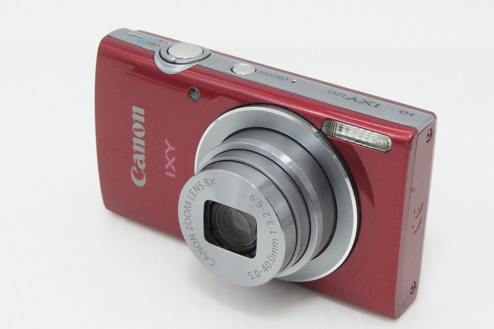 良品 Canon キヤノン IXY 120 コンパクトデジタルカメラ レッド 260408a