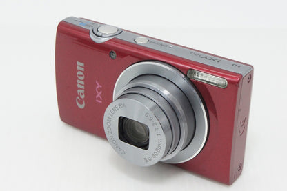 良品 Canon キヤノン IXY 120 コンパクトデジタルカメラ レッド 260408a
