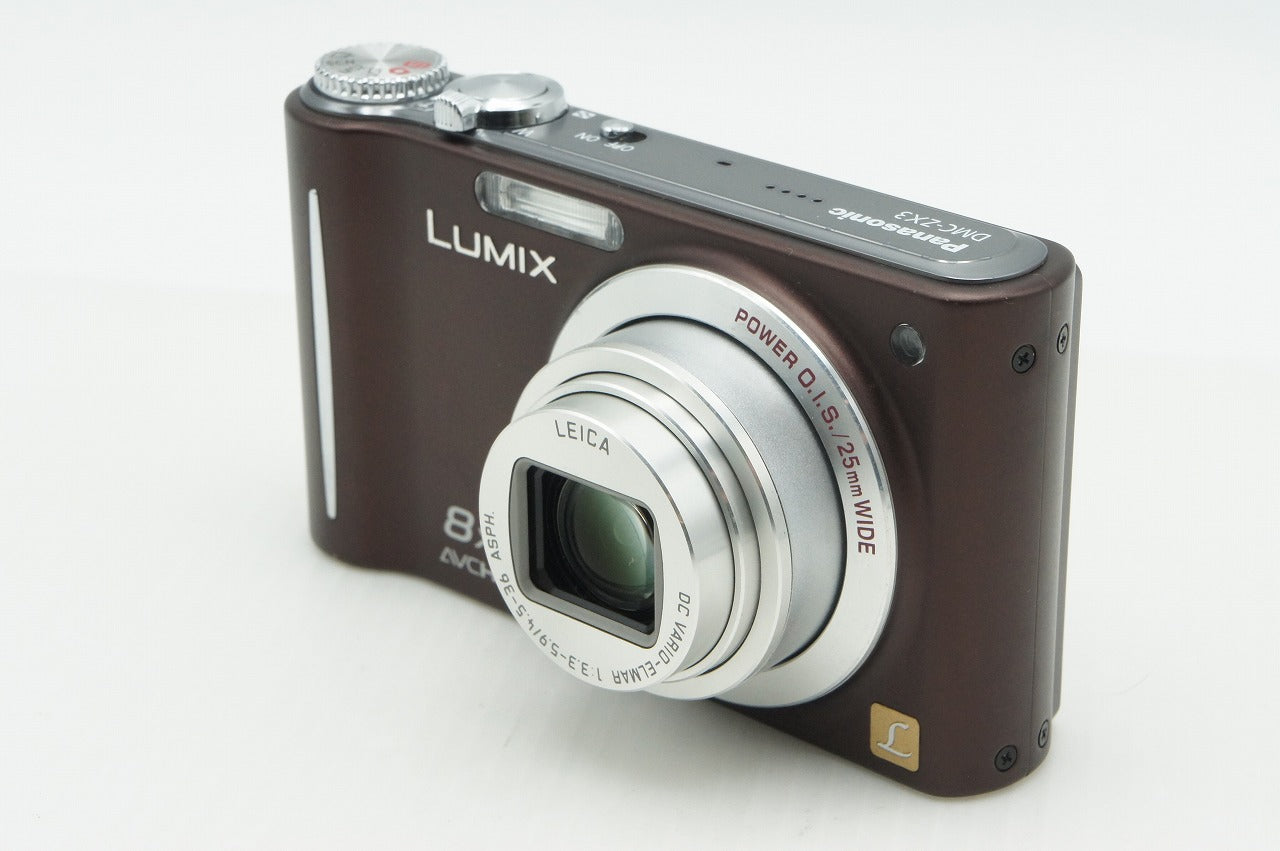 良品 Panasonic パナソニック LUMIX DMC-ZX3 コンパクトデジタルカメラ ブラウン 260302ad