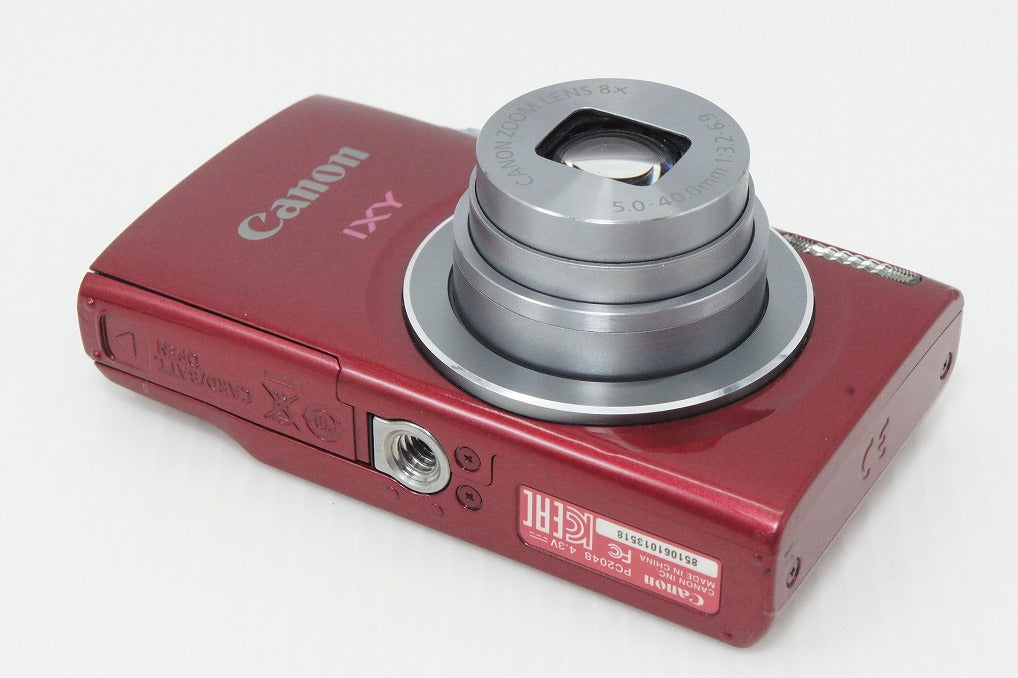 良品 Canon キヤノン IXY 120 コンパクトデジタルカメラ レッド 260408a
