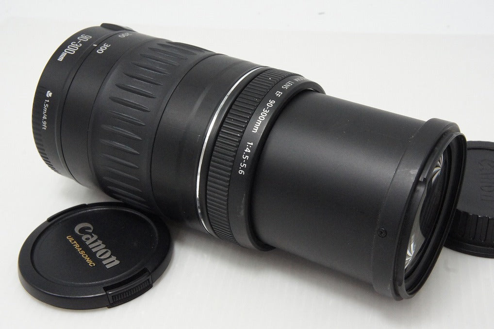 良品 Canon キヤノン EF 90-300mm F4.5-5.6 フルサイズ ズームレンズ 260605j