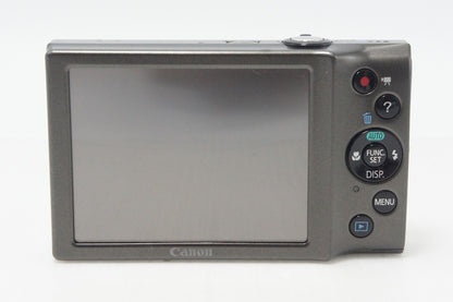 美品 Canon キヤノン PowerShot A3400 IS コンパクトデジタルカメラ シルバー 260928d