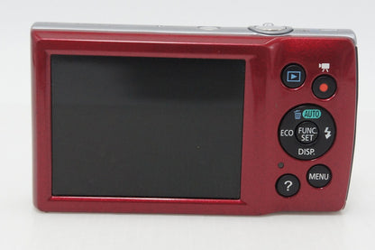 良品 Canon キヤノン IXY 120 コンパクトデジタルカメラ レッド 260408a