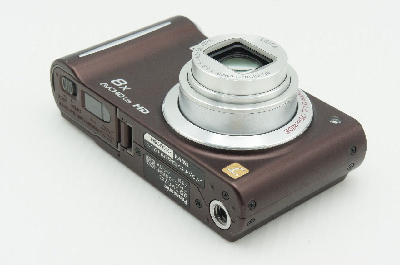 良品 Panasonic パナソニック LUMIX DMC-ZX3 コンパクトデジタルカメラ ブラウン 260302ad