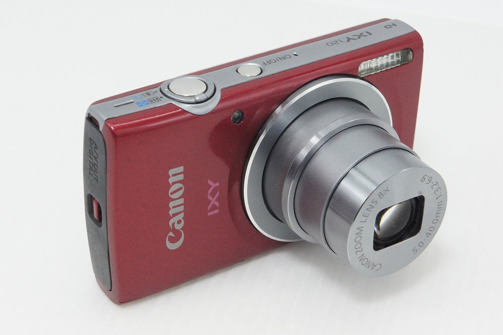 良品 Canon キヤノン IXY 120 コンパクトデジタルカメラ レッド 260408a