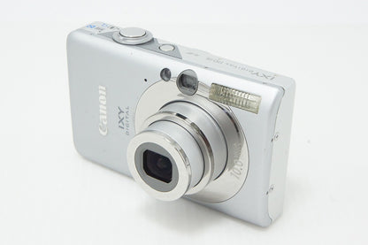 良品 Canon キヤノン IXY DIGITAL 110 IS コンパクトデジタルカメラ シルバー 260608a
