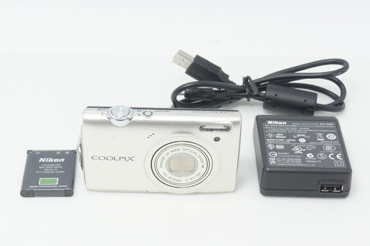Nikon ニコン COOLPIX S5100 コンパクトデジタルカメラ ウォームシルバー 260928c
